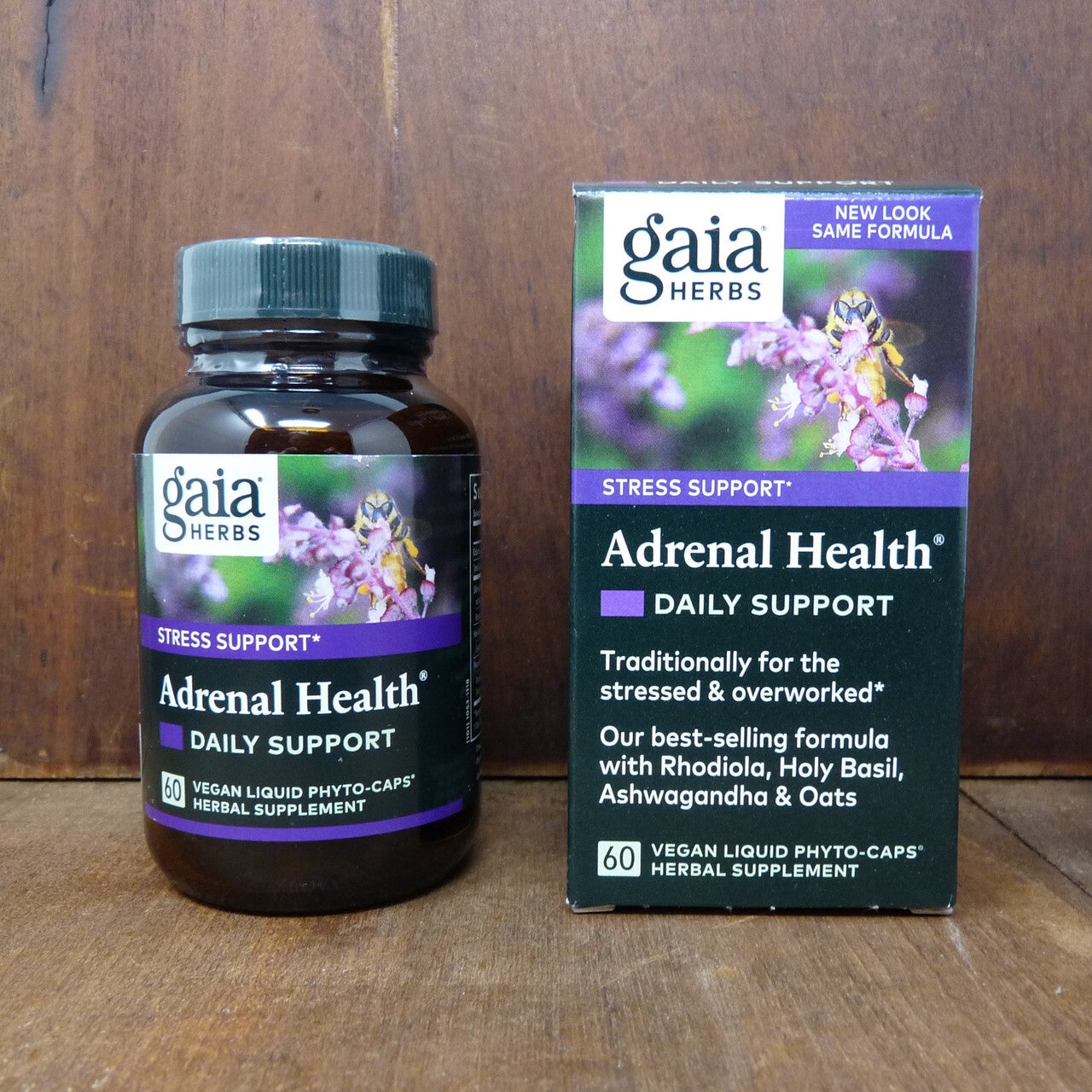 Gaia Adrenal Health Liquid Capsules Herbiary